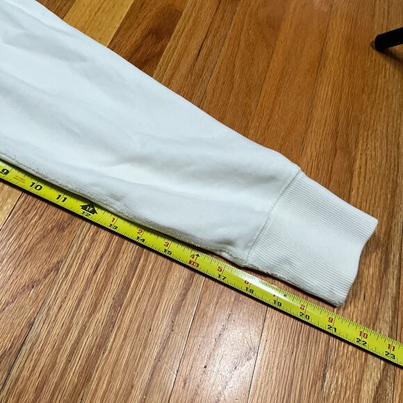 LL Bean Todd Snyder Organic Cotton Sweatshirt Mt Katahdin Graphic Ivory Small - Picture 6 of 9